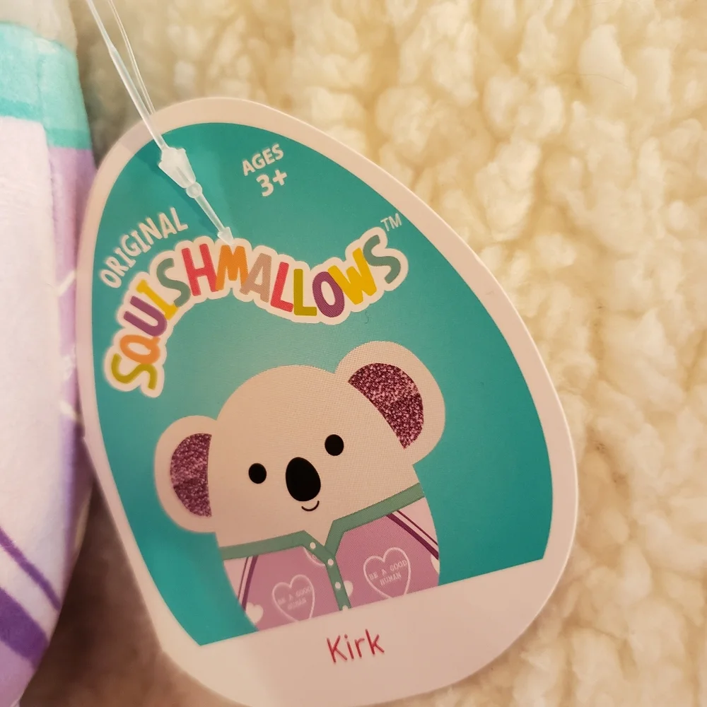 Squishmallow Kirk the Koala PJ squad 8" - Picture 3 of 6